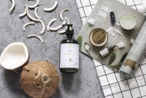 Aceite de coco para el cabello